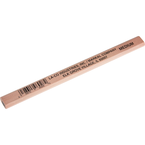 Crayon de menuisier noir &agrave; mine de duret&eacute; moyenne Canadian Safety Group Inc.
