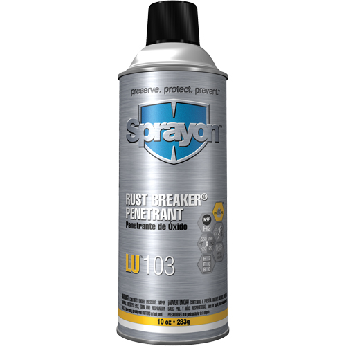 P&eacute;n&eacute;trant Rust Breaker LU103, Canette a&eacute;rosol, 16 oz Canadian Safety Group Inc.