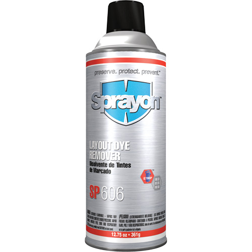 Dissolvant pour fluide de marquage SP606, Canette Canadian Safety Group Inc.