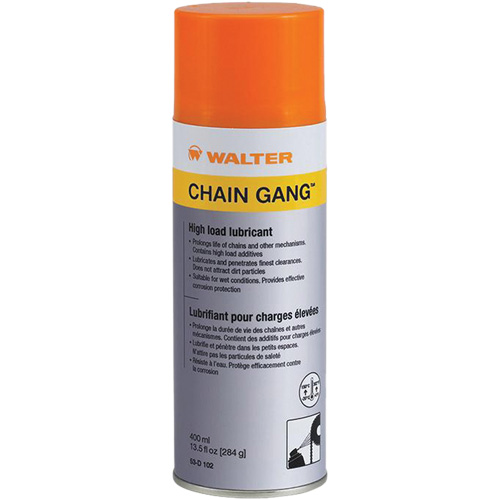 Lubrifiant Chain Gang, Canette a&eacute;rosol Canadian Safety Group Inc.