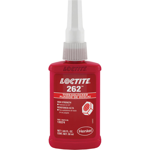 Compos&eacute; de blocage 262, Rouge, &eacute;lev&eacute;, 50 ml, Bouteille Canadian Safety Group Inc.