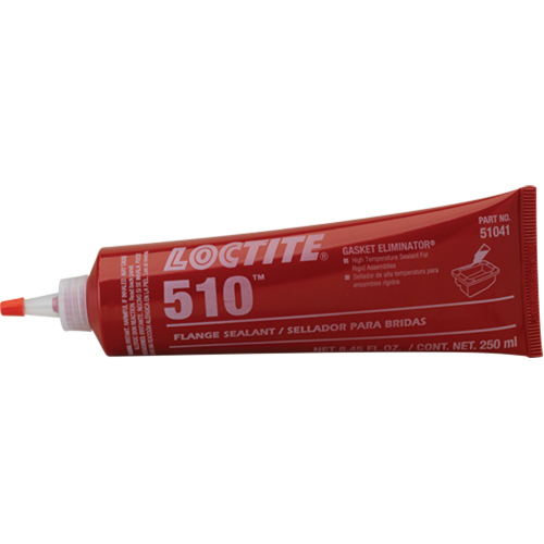Scellant &agrave; collerettes Gasket Eliminator 510 haute temp&eacute;rature, Tube, Rouge Canadian Safety Group Inc.