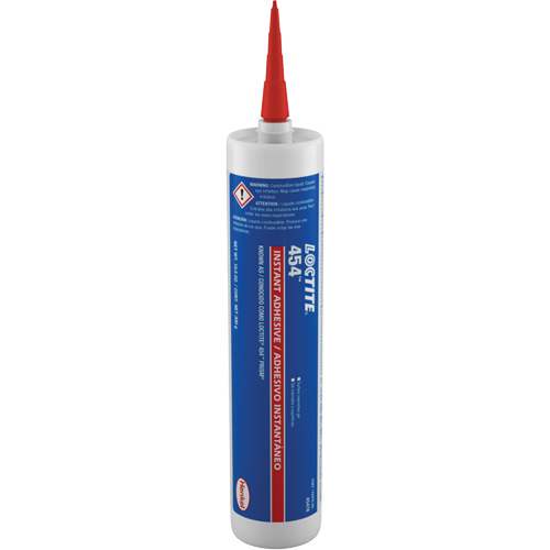 454 Surface Insensitive Gels, Clear, Cartridge, 10.58 oz. Canadian Safety Group Inc.
