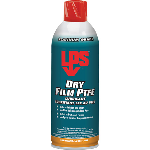Lubrifiant sec au PTFE, Canette a&eacute;rosol, 16 oz Canadian Safety Group Inc.