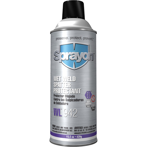 WL942 Wet Weld Spatter Protectant, Aerosol Canadian Safety Group Inc.
