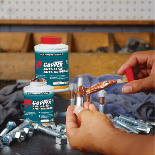 Copper Anti-Seize, 1 lbs., Bottle, 1800°F (982°C) Max Temp. Canadian Safety Group Inc.