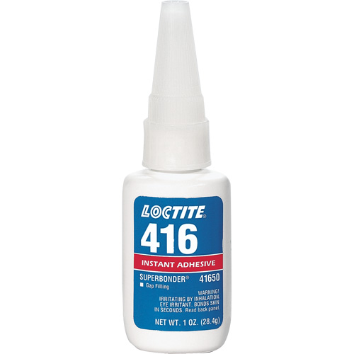 Colle instantan&eacute;e 416 Super Bonder, Transparent, Bouteille, 1 oz Canadian Safety Group Inc.