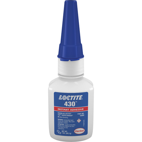 422 Super Bonder Adhesive, Clear, Bottle, 1 fl. oz. Canadian Safety Group Inc.