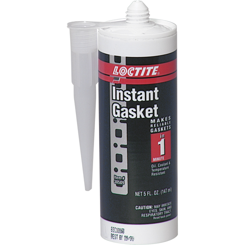 Scellant &agrave; joints Instant Gasket, Cartouche, Noir Canadian Safety Group Inc.