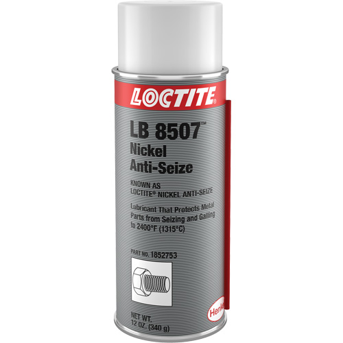 Lubrifiant antigrippant au nickel, Canette a&eacute;rosol, 2399°F (1315°C) temp. max. Canadian Safety Group Inc.