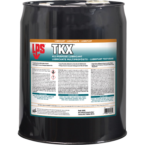 Lubrifiant, tout usage TKX, Seau Canadian Safety Group Inc.