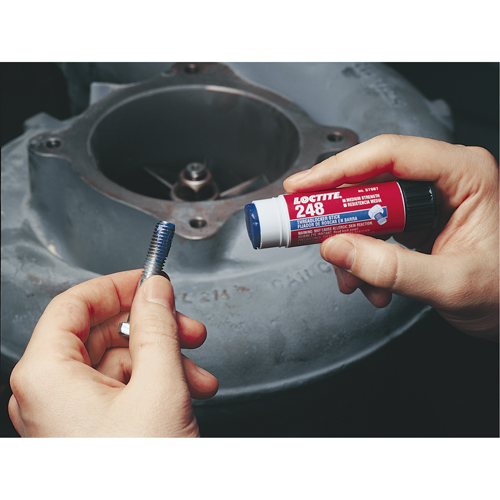 Quickstix Threadlocker 248 , Blue, Medium, 9 g, Stick Canadian Safety Group Inc.