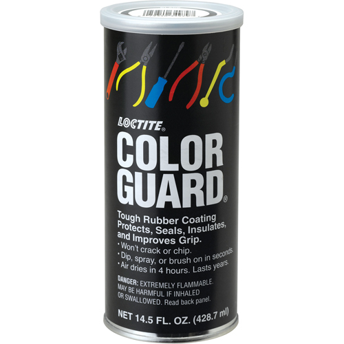 Rev&ecirc;tement de caoutchouc robuste Color Guard, Rouge, 14,5 oz liq., Canette Canadian Safety Group Inc.