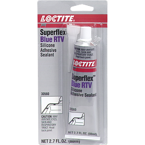 Scellant adh&eacute;sif &agrave; la silicone Superflex RTV, Tube, Bleu Canadian Safety Group Inc.