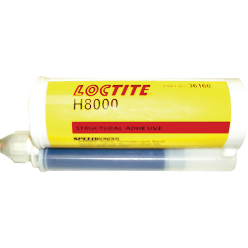 Adh&eacute;sif structural Speedbonder H8000, Deux composants, Cartouche double, 50 g, Vert Canadian Safety Group Inc.