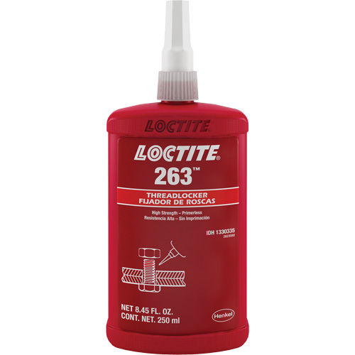 Compos&eacute; de blocage 263 s&eacute;chage rapide, Rouge, &eacute;lev&eacute;, 250 ml, Bouteille Canadian Safety Group Inc.