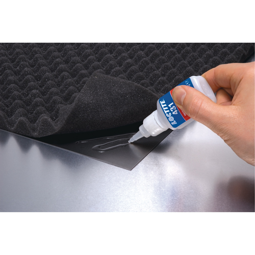 431 Surface Insensitive Instant Adhesive, Clear, Bottle, 20 g Canadian Safety Group Inc.