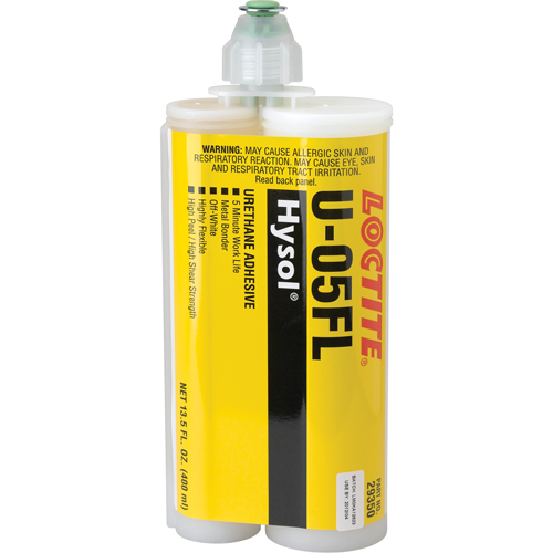 Hysol U-05FL Urethane Adhesive, Two-Part, Dual Cartridge, 622 g., Off-White Canadian Safety Group Inc.