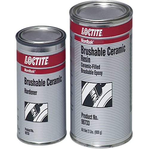 C&eacute;ramique brossable Nordbak, 2 lb, Trousse, Gris Canadian Safety Group Inc.