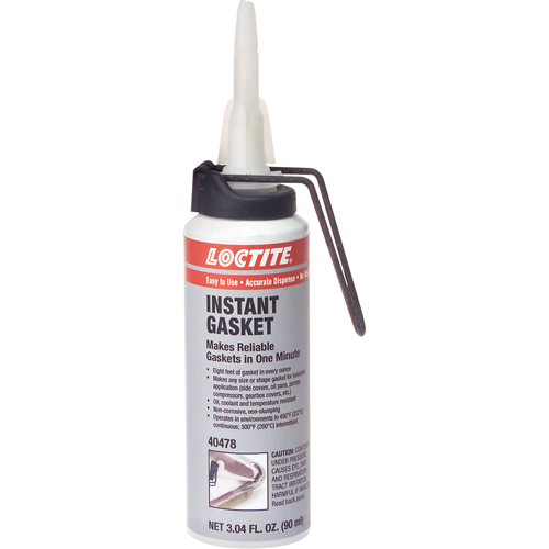 Scellant &agrave; joints Instant Gasket, Cartouche, Noir Canadian Safety Group Inc.
