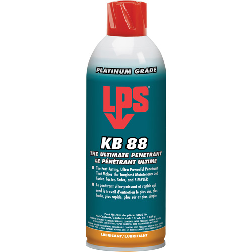 KB 88 The Ultimate Penetrant, Aerosol Can, 13 oz. Canadian Safety Group Inc.