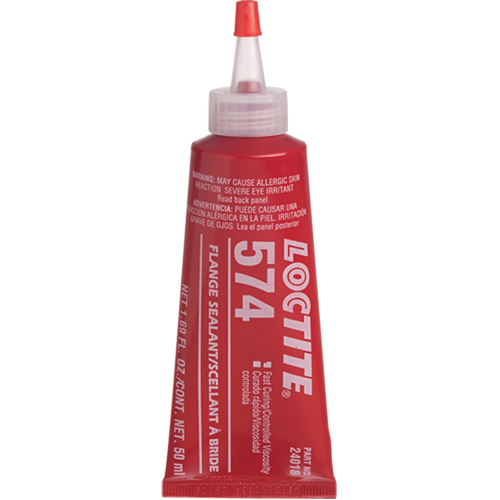 Scellant &agrave; collerettes 574 &agrave; s&eacute;chage rapide, Tube, Orange Canadian Safety Group Inc.