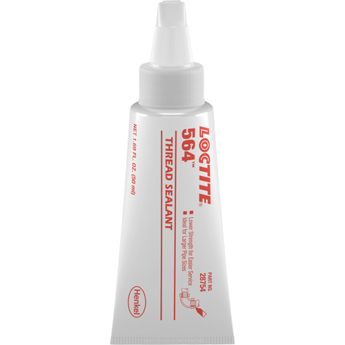 564 Thread Sealant, Tube, 50 ml, -53.9° C - 572° C/-65° F - 300° F Canadian Safety Group Inc.