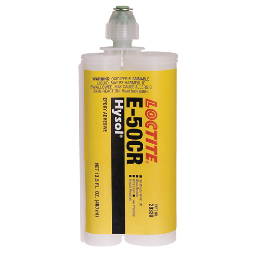 Adh&eacute;sif structurel pour le verre E-30CL, 200 ml, Cartouche double, Deux composants, Ultra clair Canadian Safety Group Inc.