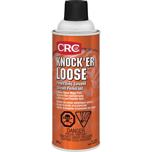 Knock'er LoosePenetrating Solvent, Aerosol Can, 16 oz. Canadian Safety Group Inc.
