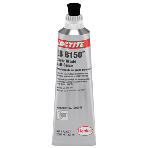 Antigrippant qualit&eacute; argent, Tube, Temp. max. de 1600°F (871°C) Canadian Safety Group Inc.