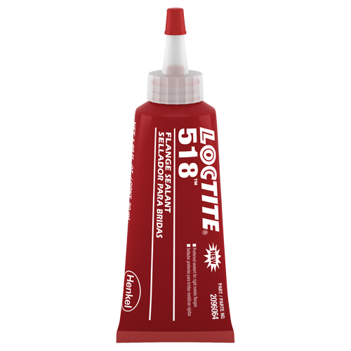 Scellant &agrave; collerettes 518, Tube, Rouge Canadian Safety Group Inc.