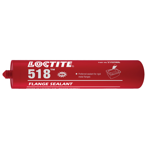 Scellant &agrave; collerettes 518, Cartouche, Rouge Canadian Safety Group Inc.