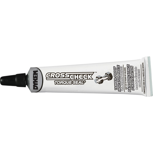 Cross Check Torque Seal&reg; Tamper-Proof Indicator Paste, 1 fl. oz., Tube, White Canadian Safety Group Inc.