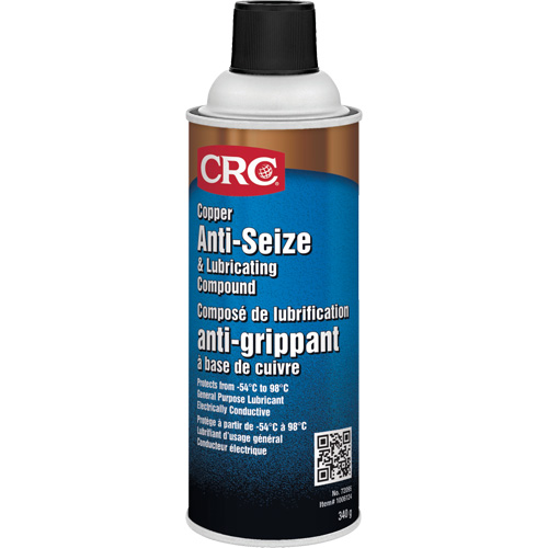 Copper Anti-Seize, 340 g, Aerosol Can, 1800°F (982.2°C) Max Temp. Canadian Safety Group Inc.