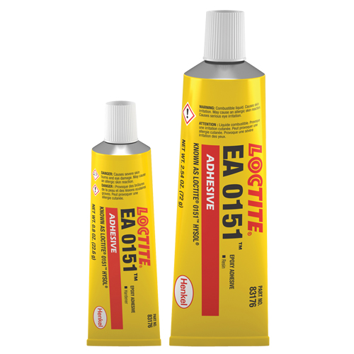 Adh&eacute;sif EA 0151, 3,3 oz., Trousse, Deux composants, Transparent Canadian Safety Group Inc.