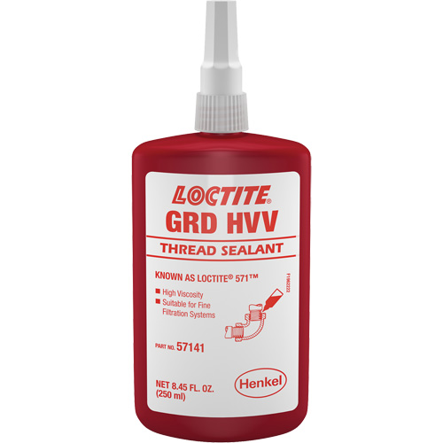Scellant &agrave; filet 571, Bouteille, 250 ml, -54° C - 149° C/-65° F - 300° F Canadian Safety Group Inc.