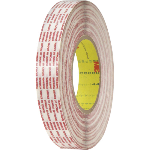 Ruban double face, Polypropyl&egrave;ne, 13 mm (1/2") la x 110 m (360') lo, 6 mils &eacute;pais Canadian Safety Group Inc.