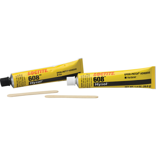 Adh&eacute;sif ultra r&eacute;sistant Hysol, 2,8 oz., Bouteille, Deux composants, Transparent Canadian Safety Group Inc.