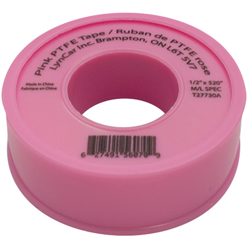 Ruban de Teflon, 520" lo x 1/2" la, Rose Canadian Safety Group Inc.
