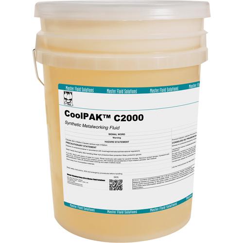 Liquide pour le travail des m&eacute;taux synth&eacute;tique CoolPAK, Seau Canadian Safety Group Inc.