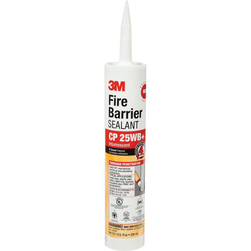 Fire Barrier Sealant CP, 298 ml, Cartridge, Red Canadian Safety Group Inc.