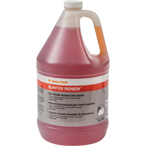 Nettoyant pour l'acier inoxydable Surfox, 3,78 L, Gallon Canadian Safety Group Inc.