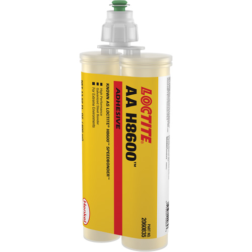 Speedbonder H8600, r&eacute;sine (A), Deux composants, Cartouche, 400 ml, Bleu Canadian Safety Group Inc.