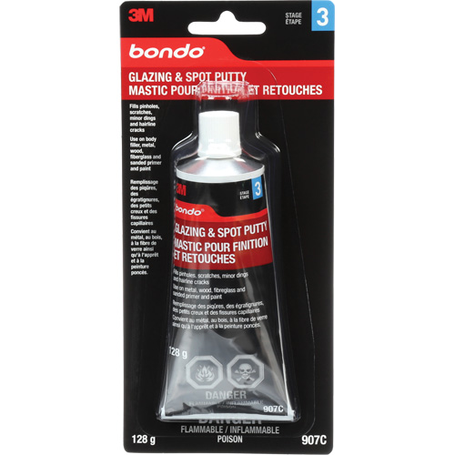 Mastic pour retouches et glaçage Bondo, 4,5 oz., Tube Canadian Safety Group Inc.
