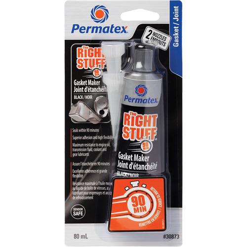 The Right Stuff&reg; 90 Minute Gasket Maker, Tube, Black Canadian Safety Group Inc.