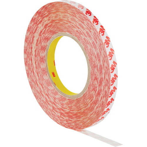 Ruban adh&eacute;sif double face, Polyester, 19 mm (0,75") la x 50 m (164') lo, 8 mils &eacute;pais Canadian Safety Group Inc.