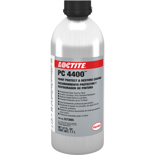 Appr&ecirc;t de protection et de restauration de la peinture PC 4400, 1,1 L, Canette a&eacute;rosol, Transparent Canadian Safety Group Inc.