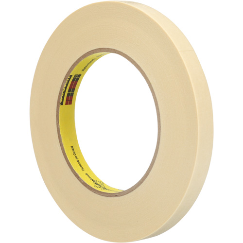 Scotch&reg; High-Performance Masking Tape 232, 12 mm (1/2") x 55 m (180'), Tan Canadian Safety Group Inc.