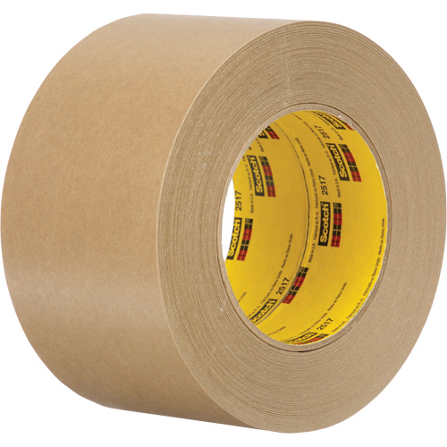 Scotch&reg; Flatback Masking Tape 2517, 72 mm (2-27/32") x 55 m (180'), Tan Canadian Safety Group Inc.