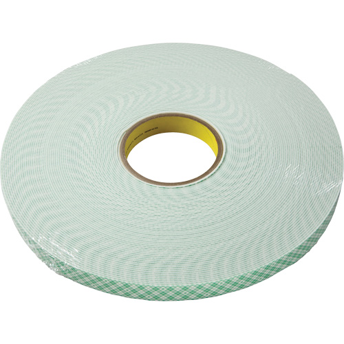 Ruban double face en mousse d'ur&eacute;thane, 33 m (108') lo x 9,5 mm (3/8") la, 60 mils, Ur&eacute;thane Canadian Safety Group Inc.